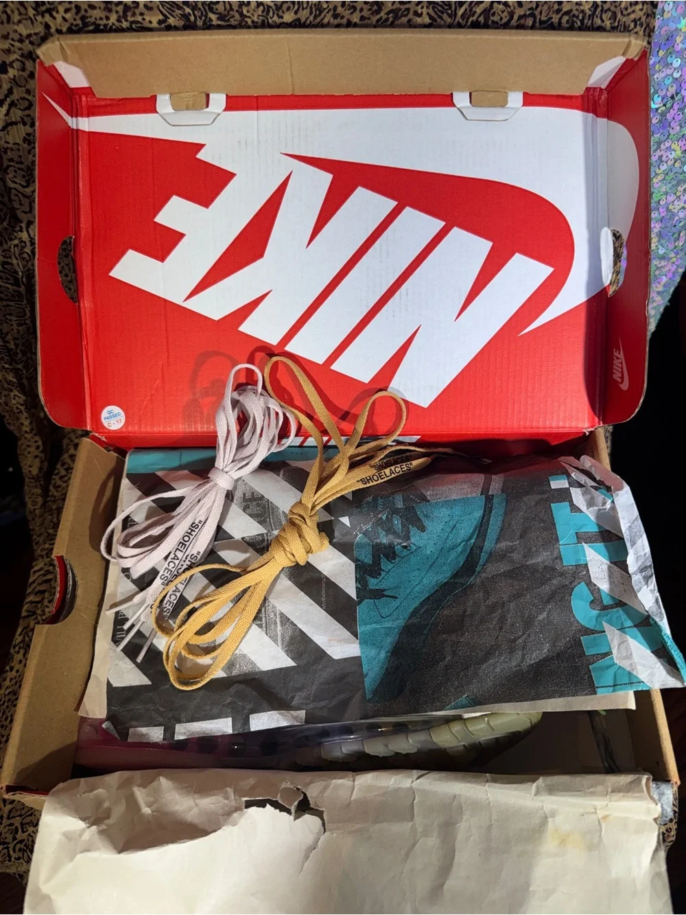 OFF-WHITE X NIKE Air Max 97 OG 'Queen' Serena Williams Sneakers size 6